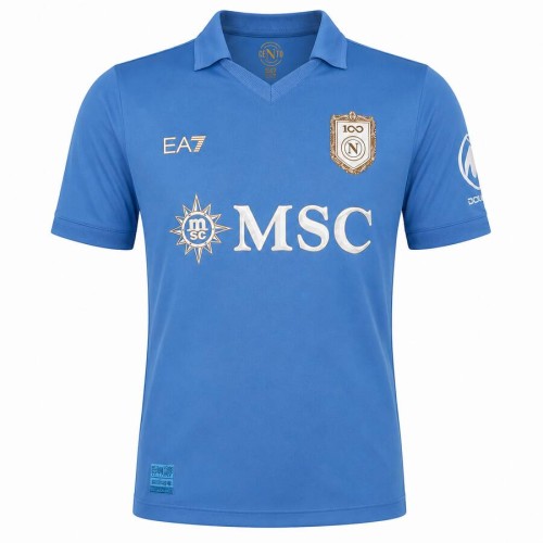 Napoli Home Player Version Football Shirt 26 27