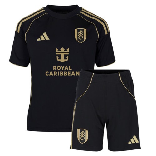 Fulham Third Kids Football Kit 25 26