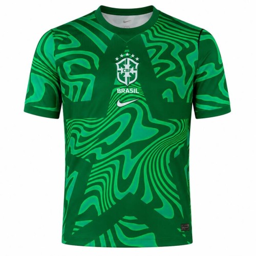 Brazil Goalkeeper Football Shirt 2026 - Green