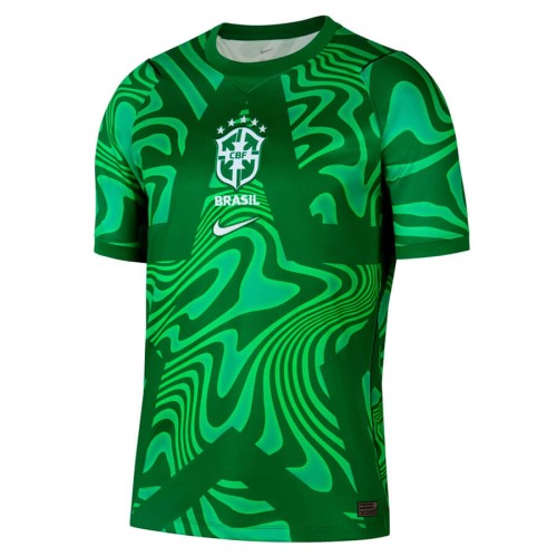 Brazil Goalkeeper Football Shirt 2026 - Green