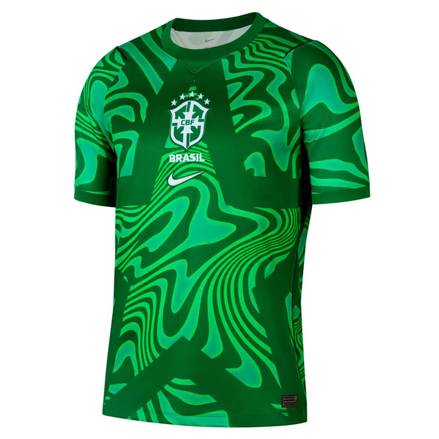 Brazil Goalkeeper Football Shirt 2026 - Green
