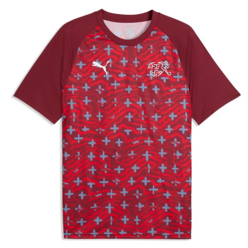 Switzerland Pre Match Training Football Top