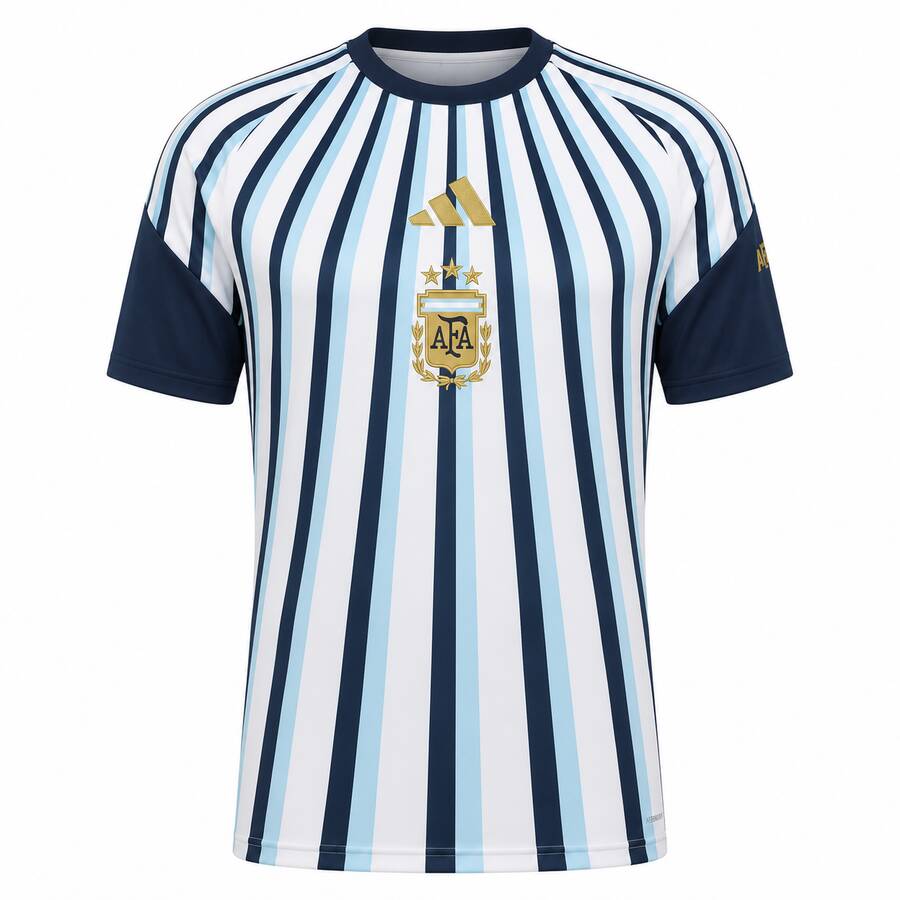 Argentina Pre Match Training Top 2026 - White