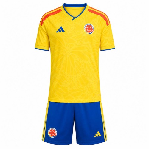 Colombia Home Kids Football Kit 2026