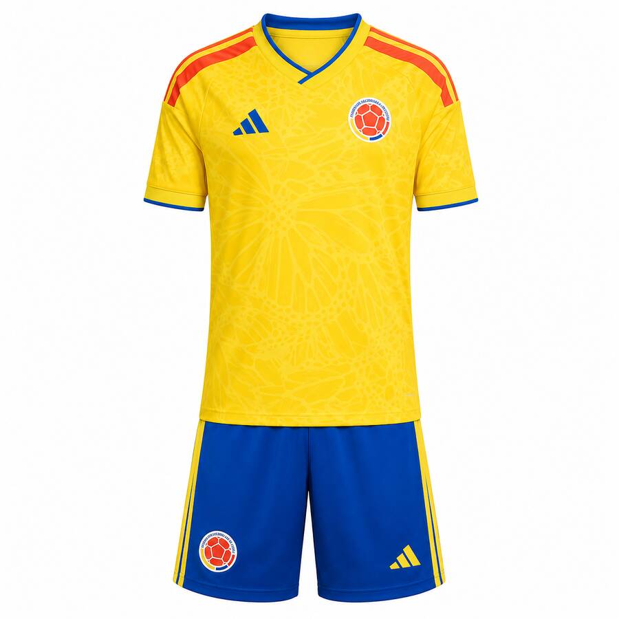 Colombia Home Kids Football Kit 2026