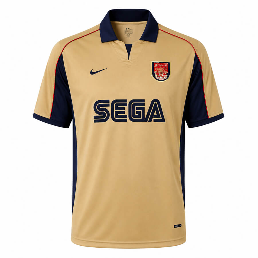 Arsenal Away 2001 2002 Football Shirt