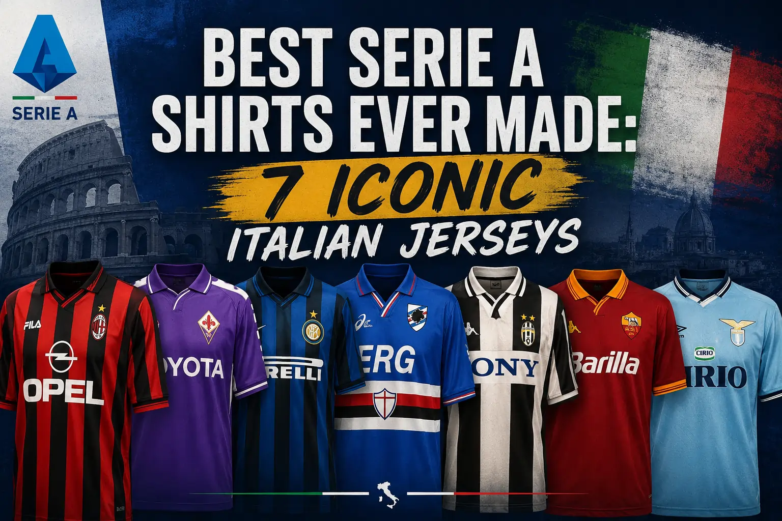 Best Serie A shirts ever made
