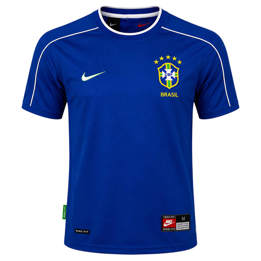 Brazil Away 1998 Football Shirt