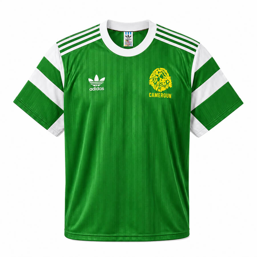 Cameroon Home 1990 Football Shirt