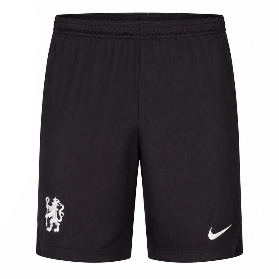 Chelsea Goalkeeper Football Shorts 26 27 - Black