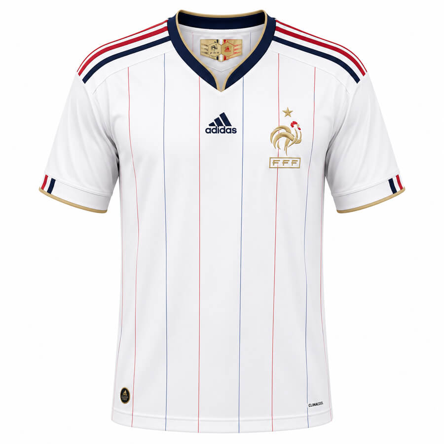 France Away 2010 Football Shirt
