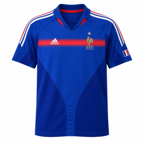 France Home 2004 Football Shirt