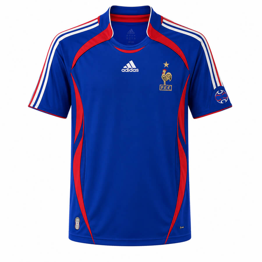 France Home 2006 Football Shirt