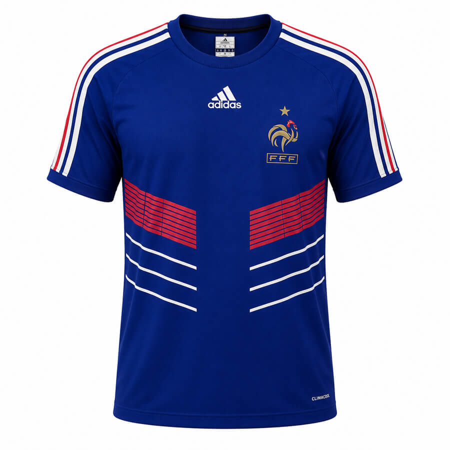 France Home 2010 Football Shirt