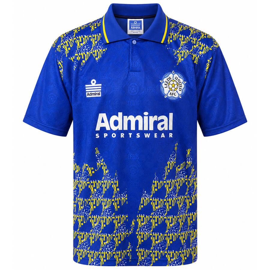 Leeds United Away 1992 1993 Football Shirt