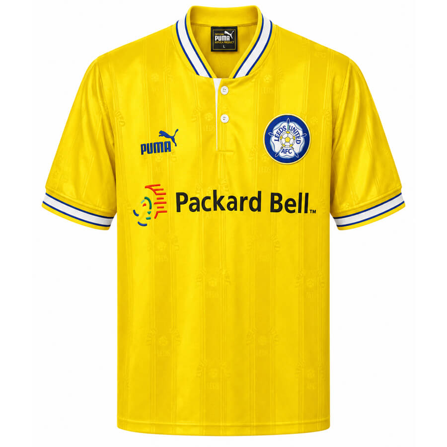 Leeds United Away 1996 1998 Football Shirt