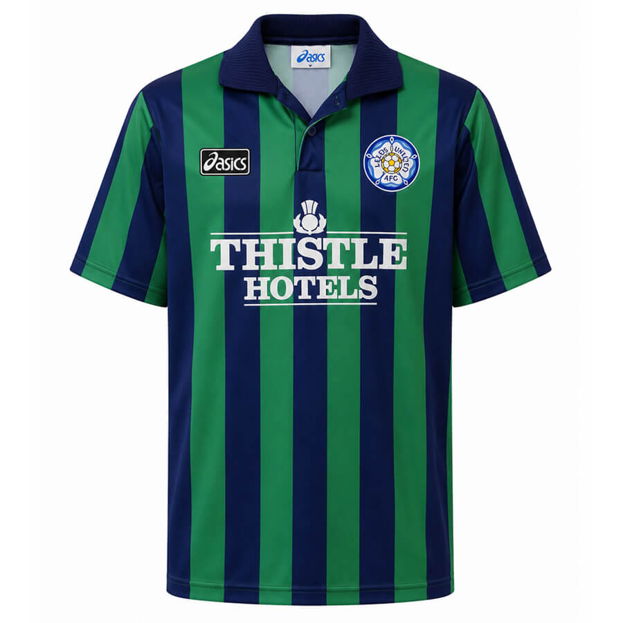 Leeds United Away 94 96 Football Shirt