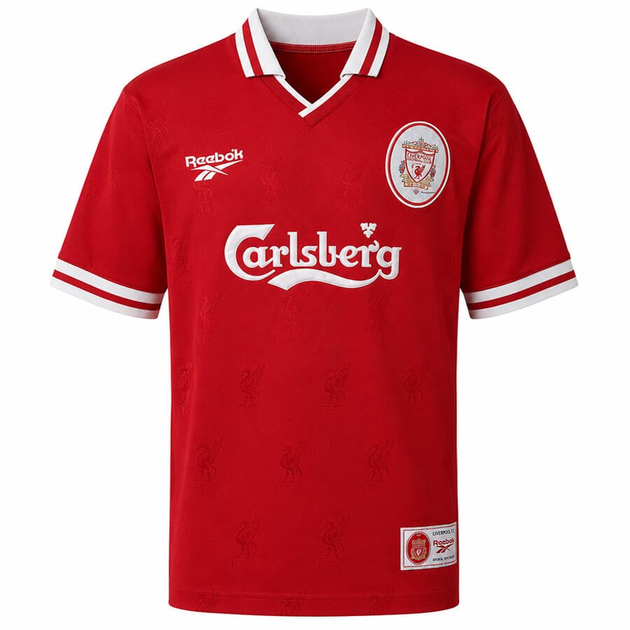 Liverpool Home 1996 1998 Football Shirt