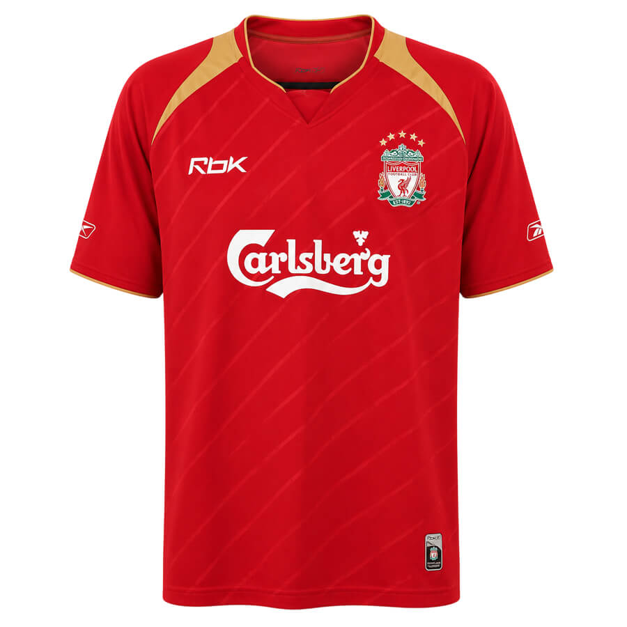 Liverpool Home 2005 2006 Football Shirt