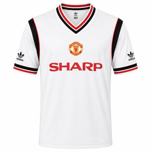 Manchester United Away 1985 1986 Football Shirt