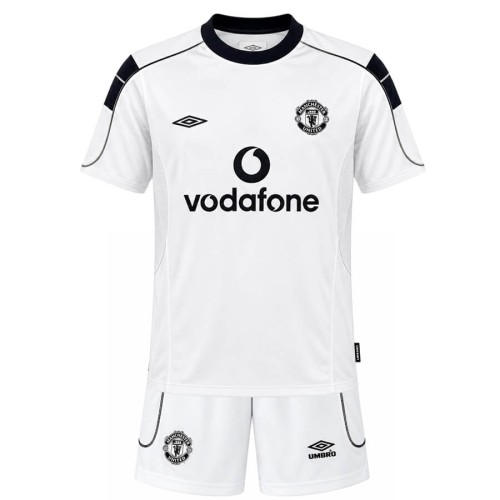 Manchester United Away 2000 2001 Kids Football Kit