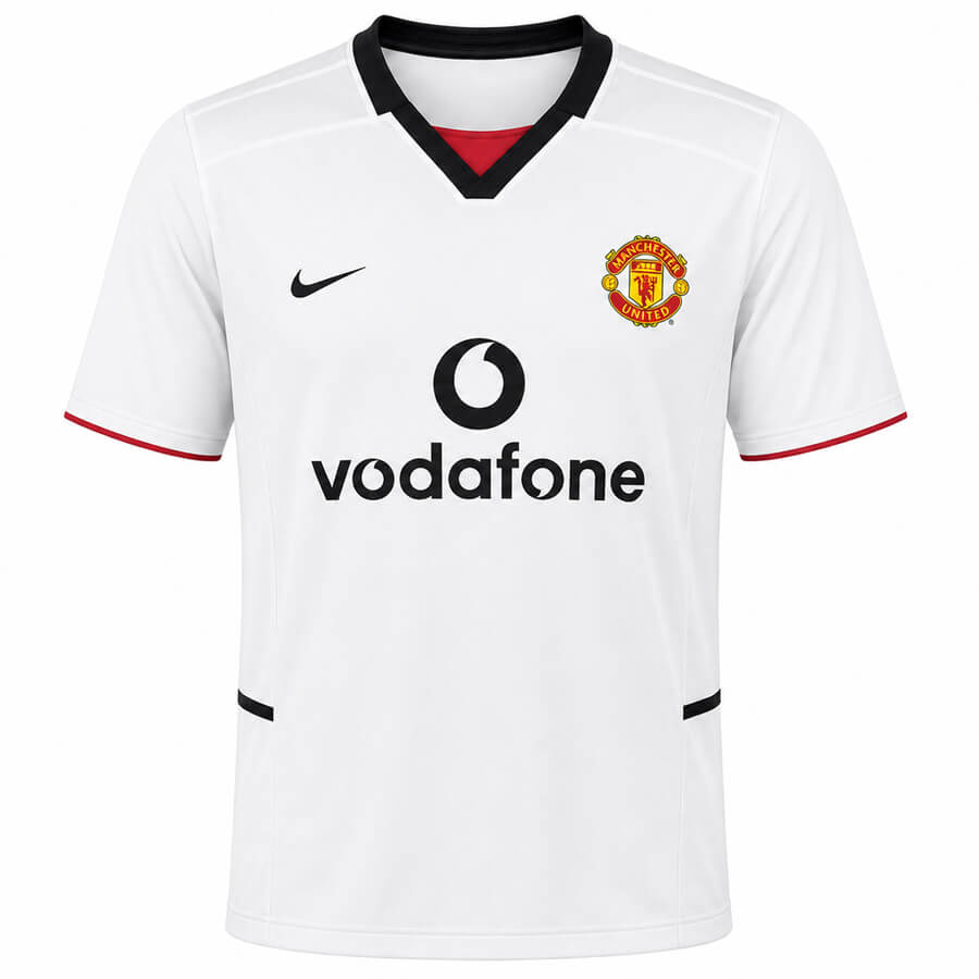 Manchester United Away 2002 2003 Football Shirt