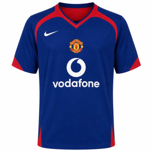 Manchester United Away 2005 2006 Football Shirt