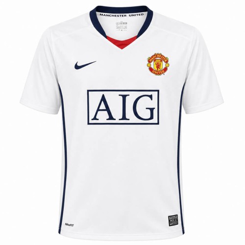 Manchester United Away 2008 2009 Football Shirt