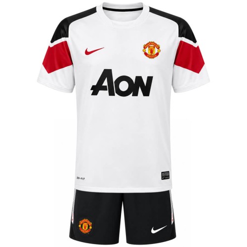 Manchester United Away 2010 2011 Kids Football Kit