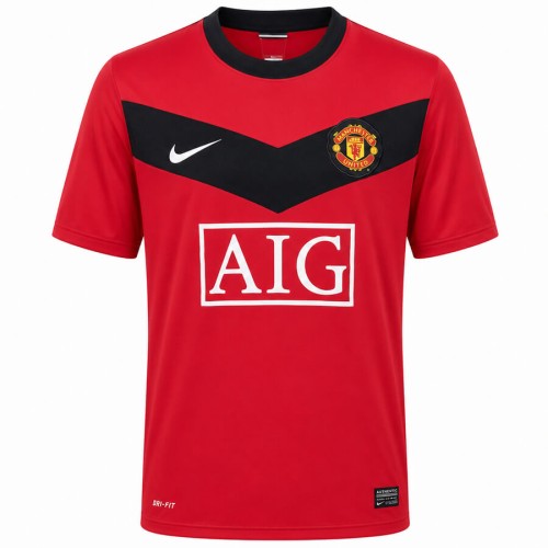 Manchester United Home 2009 2010 Football Shirt