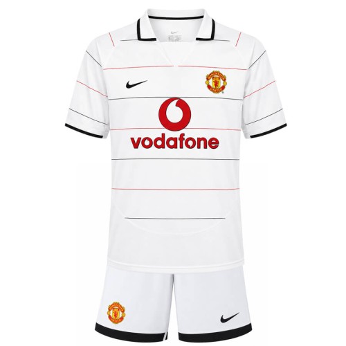 Manchester United Third 2003 2004 Kids Football Kit
