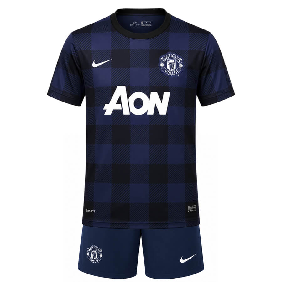 Manchester United Third 2013 2014 Kids Football Kit