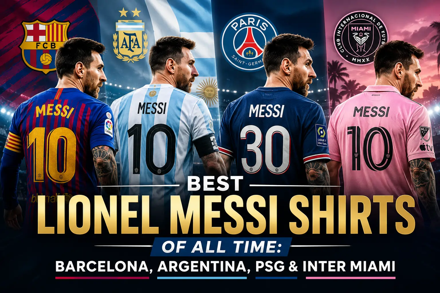 best lionel messi shirts