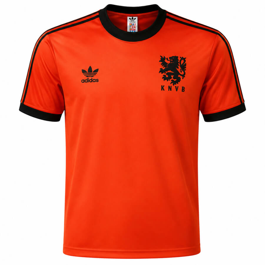 Netherlands Home 1980 Football Shirt