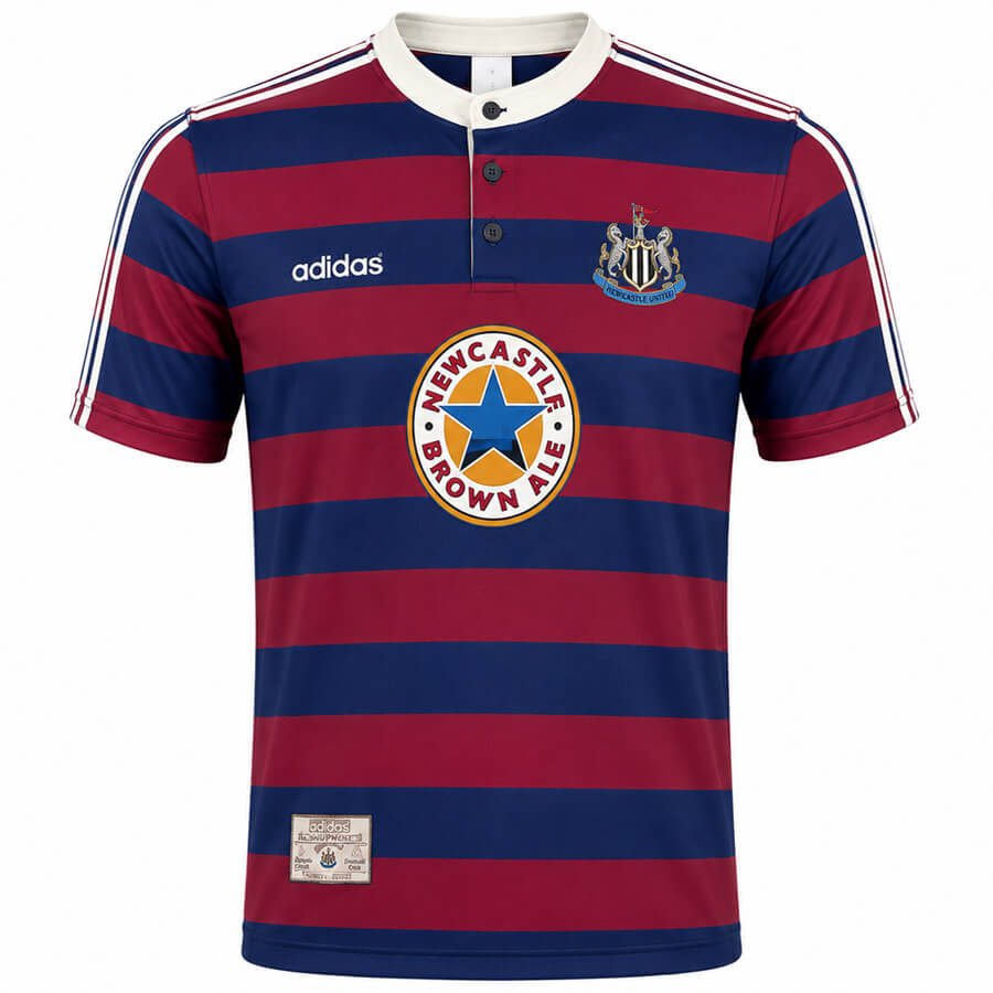 Newcastle Away 1995 1996 Football Shirt