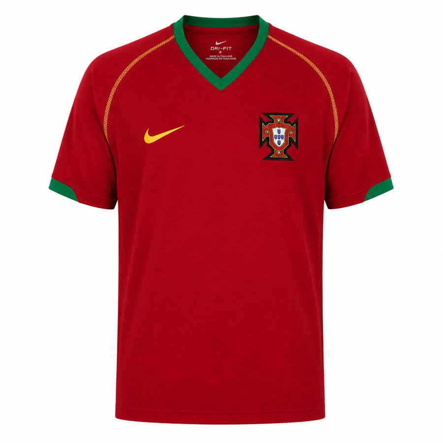 Portugal Home 2006 Football Shirt