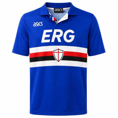 Sampdoria Home 1993 1994 Football Shirt