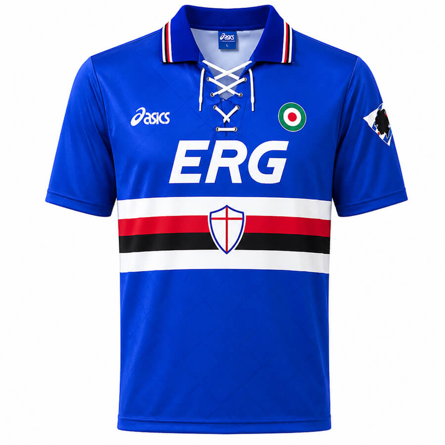 Sampdoria Home 1994 1995 Football Shirt