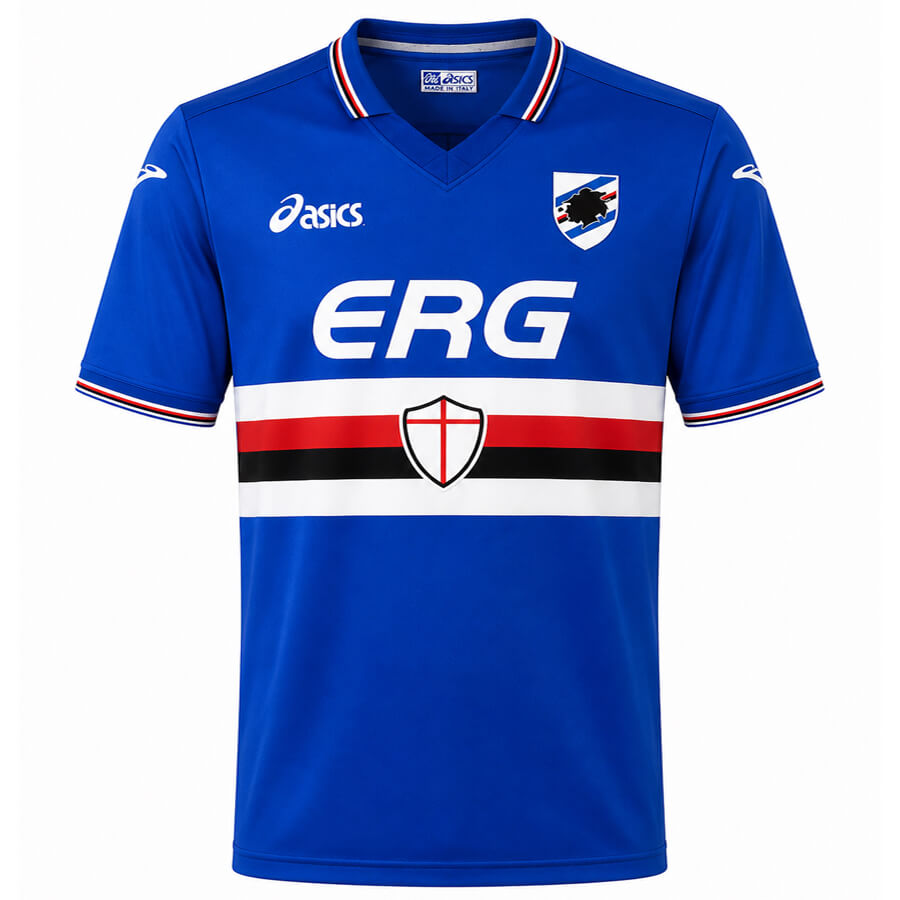 Sampdoria Home 2002 2003 Football Shirt