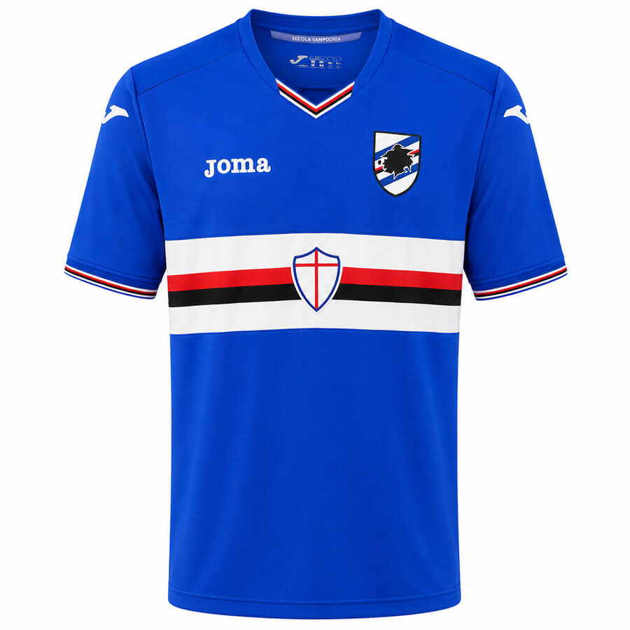 Sampdoria Home 2016 2017 Football Shirt