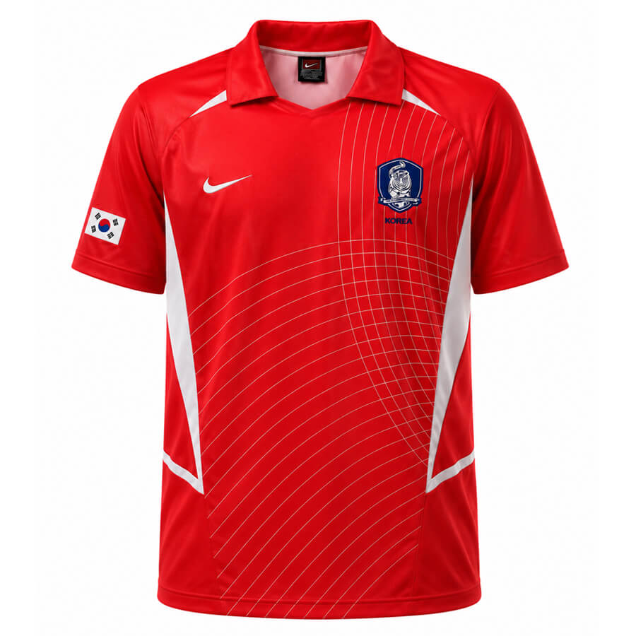 South Korea Home 2002 Football Shirt