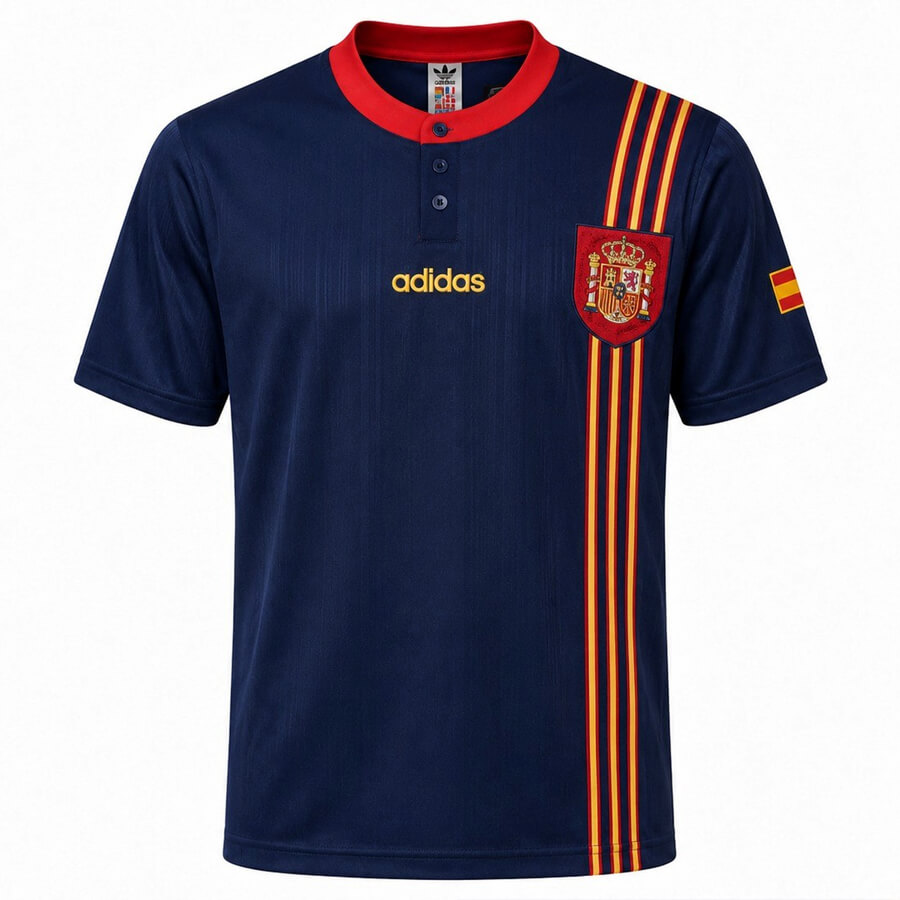 Spain Away 1996 Football Shirt