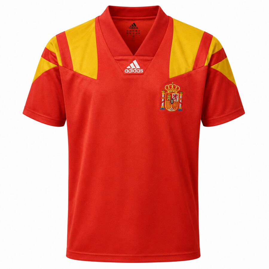 Spain Home 1992 Football Shirt