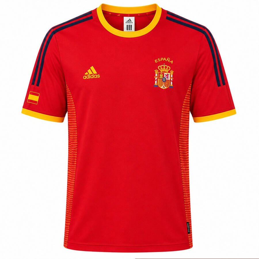 Spain Home 2002 Football Shirt