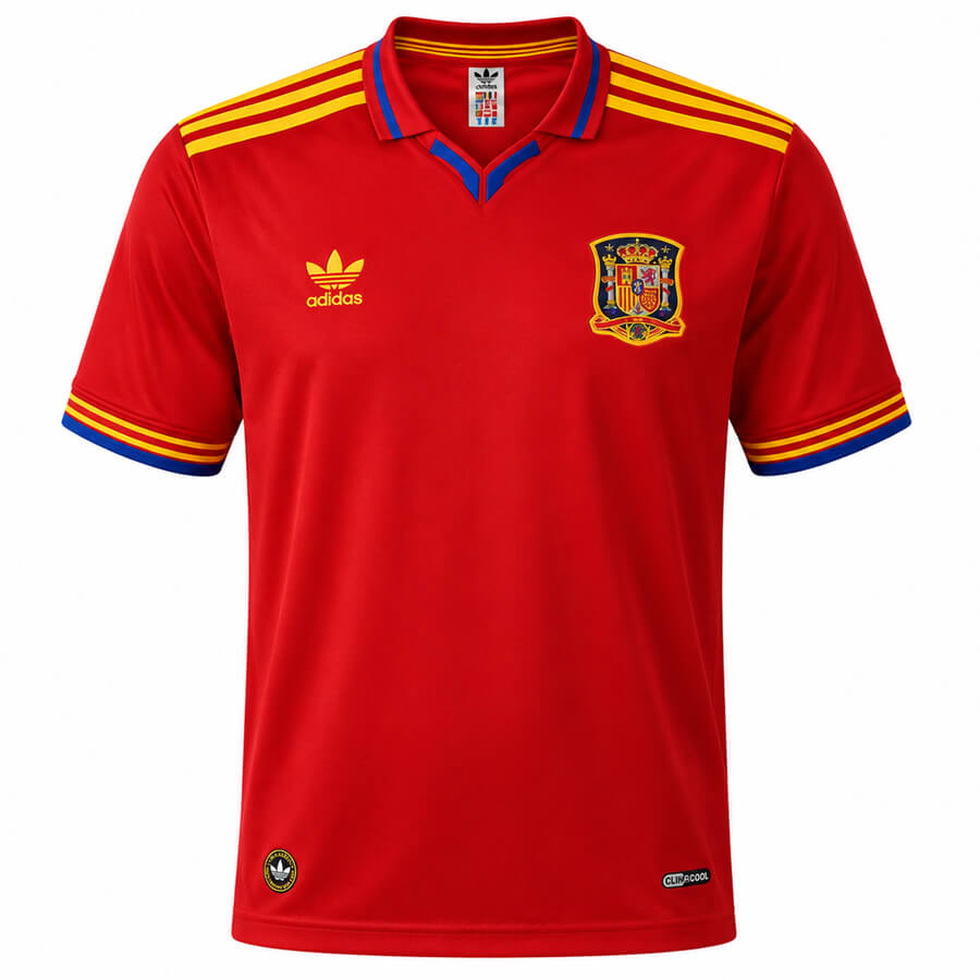 Spain Home 2010 Football Shirt