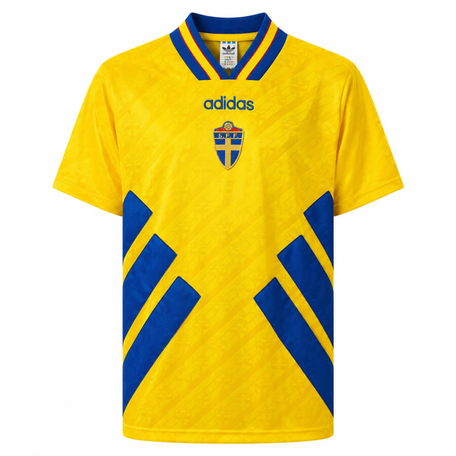Sweden Home 1994 Football Shirt