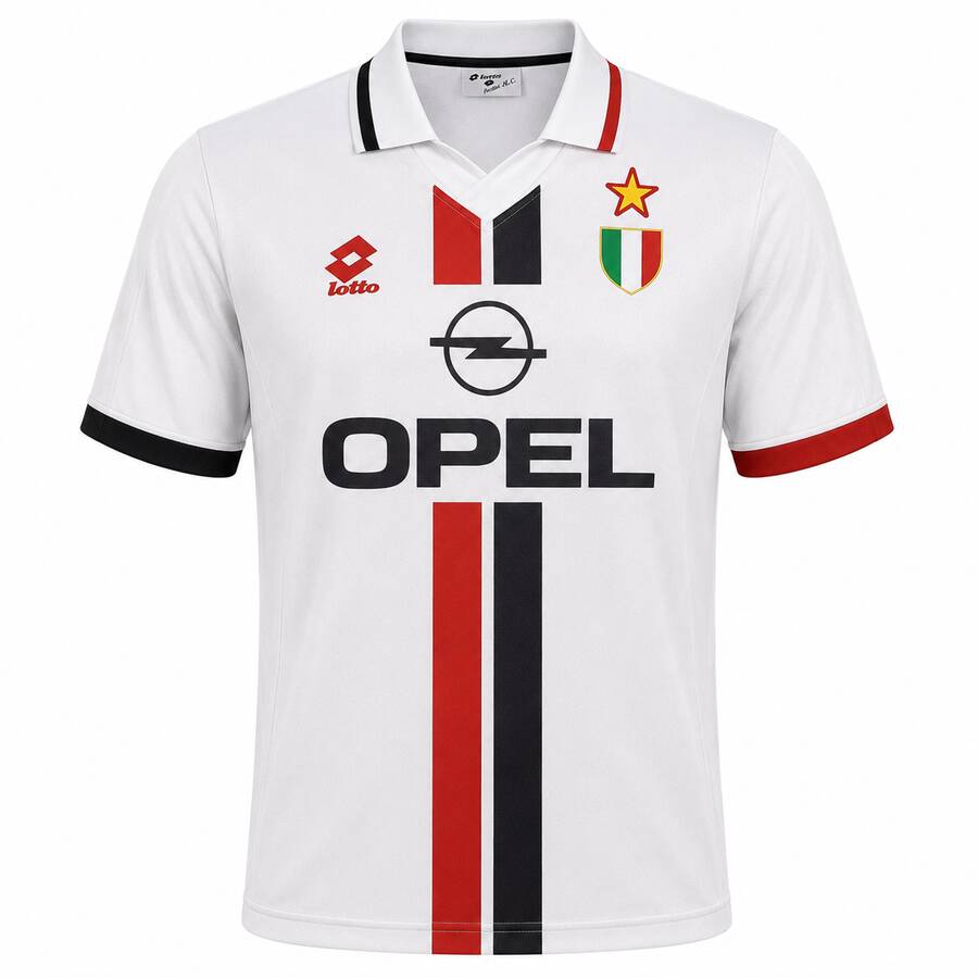 AC Milan Away 1995 1997 Football Shirt