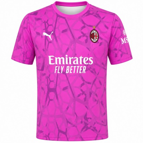 AC Milan Goalkeeper Football Top 26 27 Pink