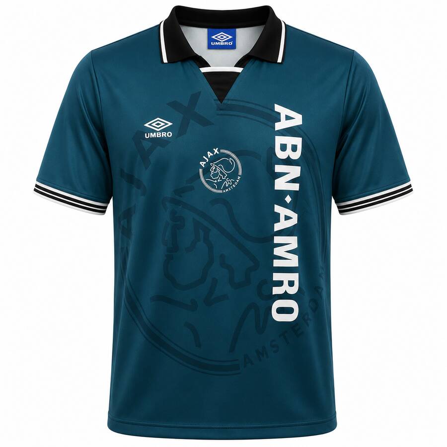 Ajax Away 1995 1996 Football Shirt