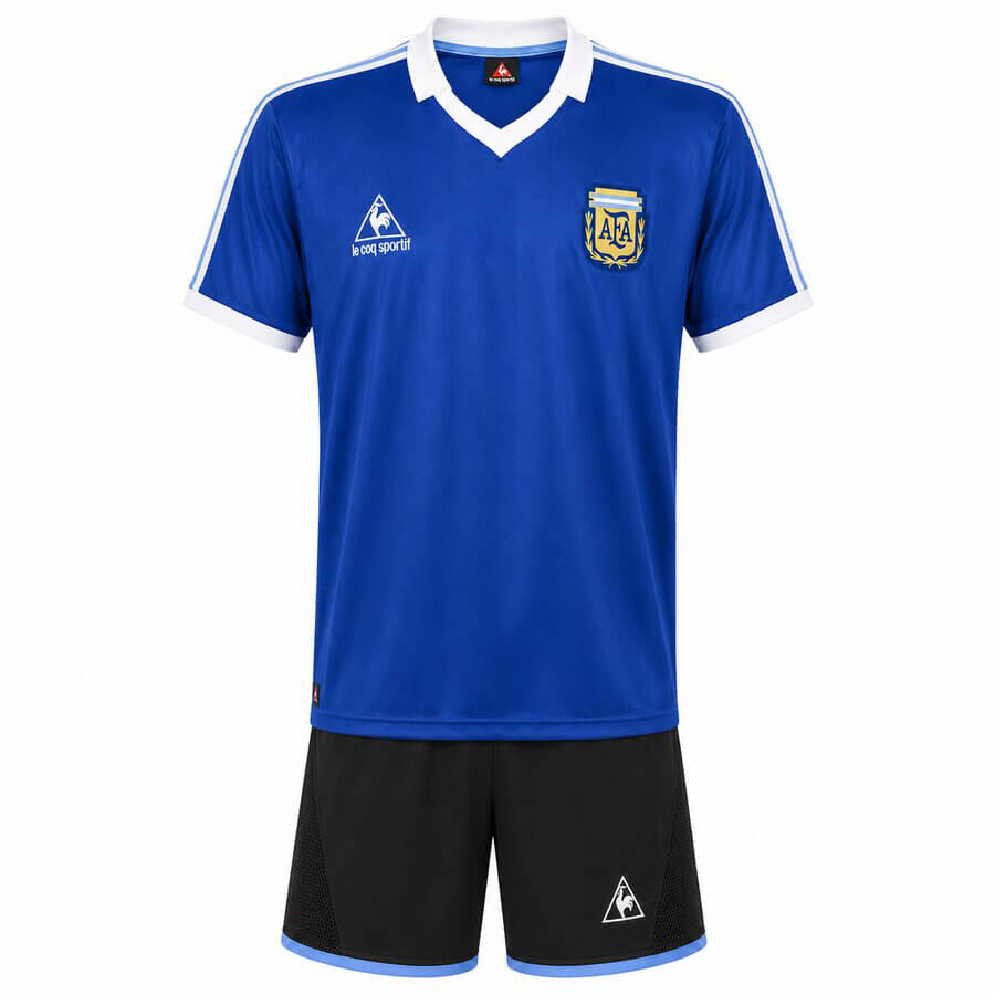 Argentina Away 1986 Kids Football Kit